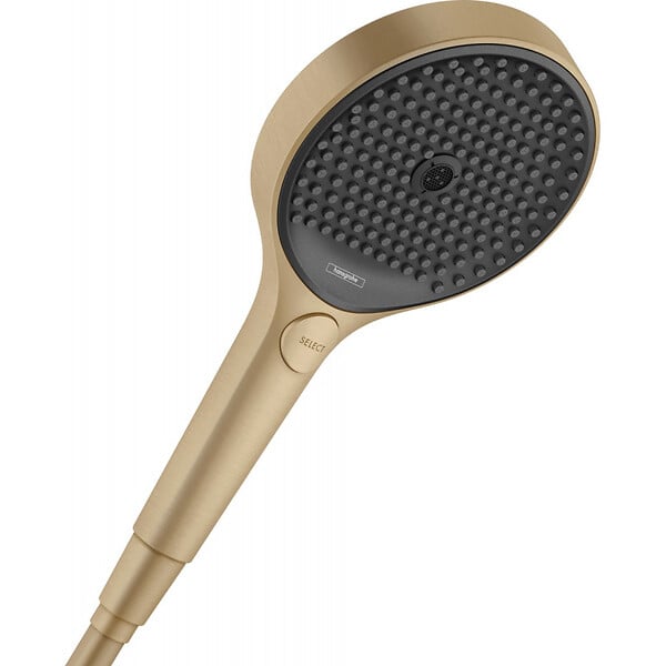 HANSGROHE - Hansgrohe Rainfinity Douchette à main 130 3 jets, Bronze brossé (26864140) - large
