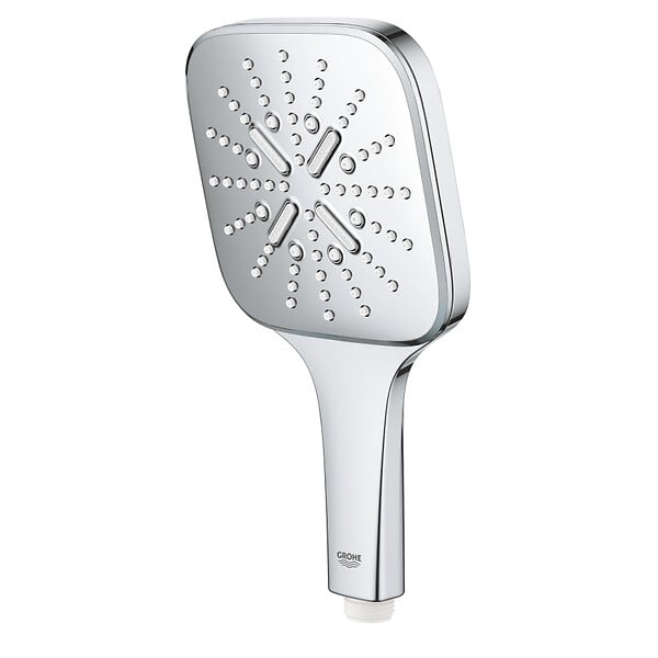 GROHE - Rainshower SmartActive 130 Cube douchette 3 jets, chrome (G26582000) - large