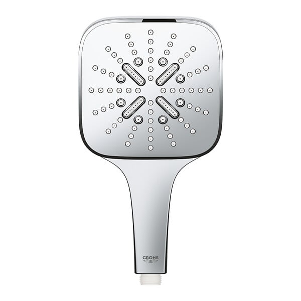 GROHE - Rainshower SmartActive 130 Cube douchette 3 jets, chrome (G26582000) - large