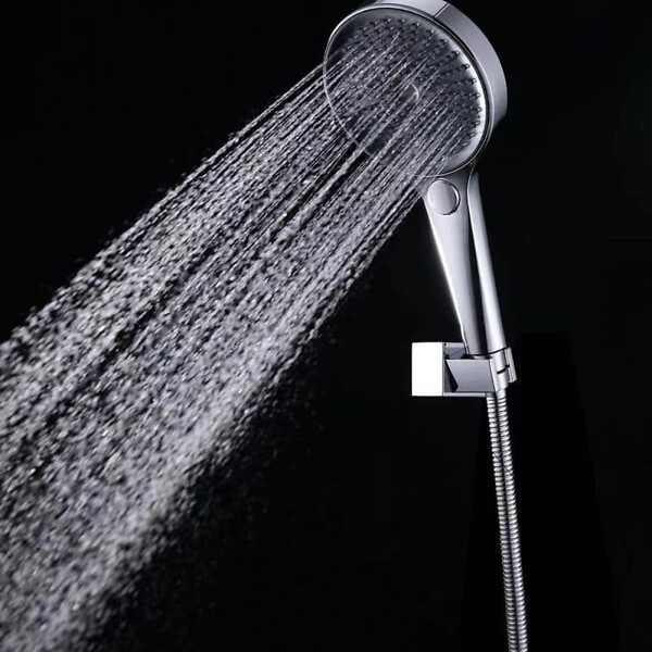 SWISS AQUA TECHNOLOGIES - Douchette à main 3 jets,  diamètre 12,5 cm, noir mat (SATBSRS81C) - large
