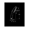 GROHE - Grohe Vitalio Start 110 douchette à main 2 jets, noir mat (G279462431) - vignette