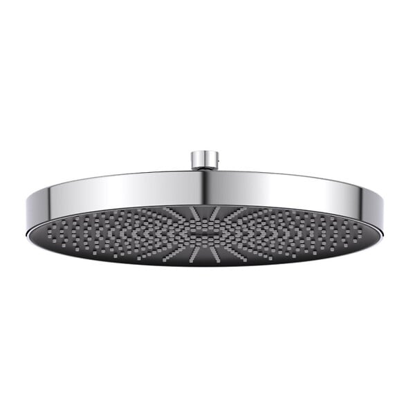 SWISS AQUA TECHNOLOGIES - Swiss Aqua Technologies Douche de tête 1 jet ronde, diamètre 30 cm, noir/chrome (SATBSHS81) - large