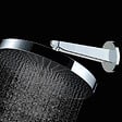 SWISS AQUA TECHNOLOGIES - Swiss Aqua Technologies Douche de tête 1 jet ronde, diamètre 30 cm, noir/chrome (SATBSHS81) - vignette