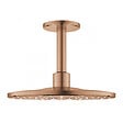 GROHE - Rainshower Smartactive 310 Set douche de tête 2 jets et bras plafonnier 142mm, Warm Sunset brossé (26477DL0) - vignette