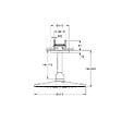 GROHE - Rainshower Smartactive 310 Set douche de tête 2 jets et bras plafonnier 142mm, Warm Sunset brossé (26477DL0) - vignette