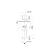 OPTIMA - Optima Bras de douche Optima plafond chromé OPB004 - vignette