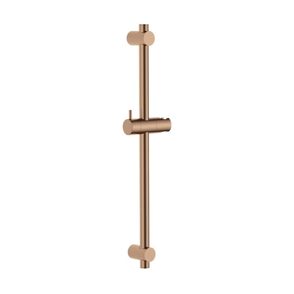 SWISS AQUA TECHNOLOGIES - Swiss Aqua Technologies Aurum barre de douche 58 cm, or rose brossé (SATBAURSSTBRG) - large
