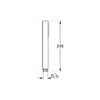 GROHE - Grohe Euphoria Cube Stick Douchette 1 jet, Chrome (27699000) - vignette