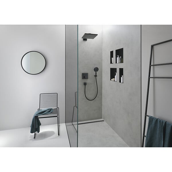 HANSGROHE - Hansgrohe Isiflex Flexible de douche 125 cm, Noir mat (28272670) - large