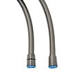SWISS AQUA TECHNOLOGIES - Swiss Aqua Technologies Aurum flexible de douche 150 cm avec écrou anti-torsion, métal brossé (SATBAURHPBGM) - vignette
