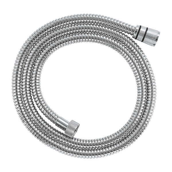GROHE - VitalioFlex Metal Long-Life flexible de douche 150 cm en métal, chrome (G22101000) - large