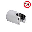 TESA - Spaa Support pour douchette à main, plastique finition chromée, pose facile sans perçage (40343-00000-00) - vignette