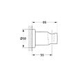 GROHE - Grohe Rainshower Support mural pour douchette, Warm Sunset (27074DA0) - vignette