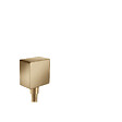 HANSGROHE - Coude de raccordement Square, bronze brossé (26455140) - vignette