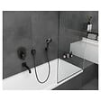 HANSGROHE - Coude de raccordement Fixfit Square, noir mat (26455670) - vignette