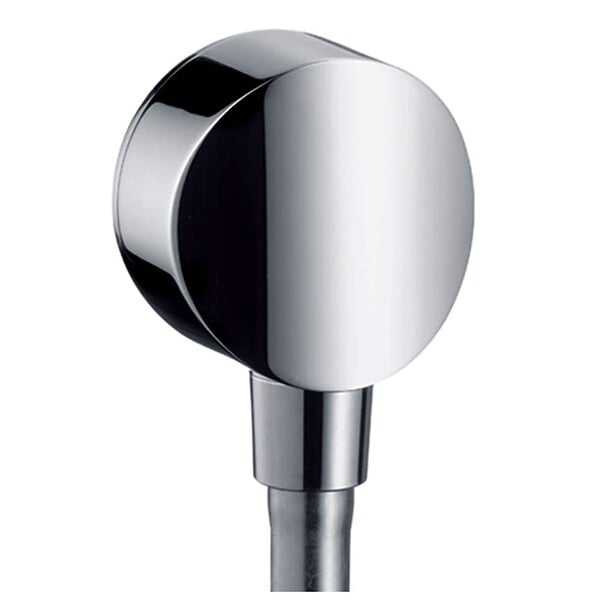 HANSGROHE - Hansgrohe Fixfit S Coude pour raccordement mural, chrome (26453000) - large
