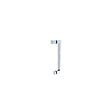 SWISS AQUA TECHNOLOGIES - Swiss Aqua Technologies Tex Set complet Porte de douche coulissante verre transparent Easy Clean, glissières silencieuses 120x195cm - vignette
