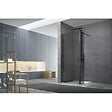 SWISS AQUA TECHNOLOGIES - Swiss Aqua Technologies Paroi de douche à l'italienne 87x200cm Walk-in, verre fumé (WI90KS) - vignette