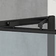 SWISS AQUA TECHNOLOGIES - Swiss Aqua Technologies TEX-C ensemble porte compact/paroi 90x90cm anticalcaire avec profilés noir mat (SATTEXC90S90C) - vignette