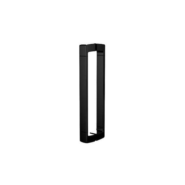 SWISS AQUA TECHNOLOGIES - Swiss Aqua Technologies Fusion ensemble porte pivotante /paroi 100x90cm anticalcaire avec profilés noir mat (SATFUD100S90C-SET) - large