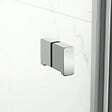 SWISS AQUA TECHNOLOGIES - Swiss Aqua Technologies SAT SK  Porte de douche acces en angle pliantes 80x90cm anticalcaire avec profilés chrome brillant (SATSK8090) - vignette