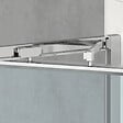 SWISS AQUA TECHNOLOGIES - Swiss Aqua Technologies TEX-C ensemble porte compact/paroi 90x80cm anticalcaire avec profilés chrome brillant (SATTEXC90S80) - vignette