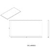 NATUREL - Naturel Plan Naturel Stilla 90x2,5x46 cm marron (STILLAF09001) - vignette