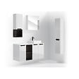 NATUREL - Meuble de salle de bain Naturel Stilla 30x60x45 cm, blanc (STILLAA03001) - vignette