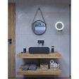 NATUREL - Plaque sous lavabo Naturel Dolce 200x8x50 cm chêne halifax DO20050DH - vignette
