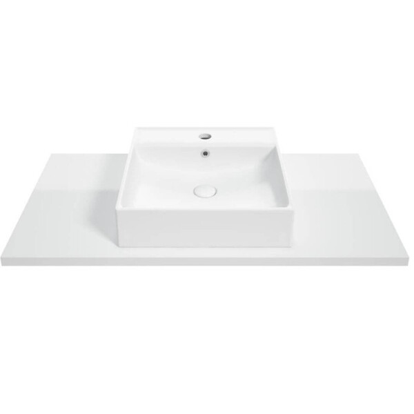 NATUREL - Naturel Plan Naturel Stilla 60x2,5x46 cm blanc (STILLAF06007B) - large