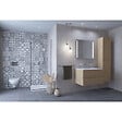 NATUREL - Naturel Verona Meuble bois clair avec deux tiroirs 85x52x50cm (VERONA86SDBU) - vignette