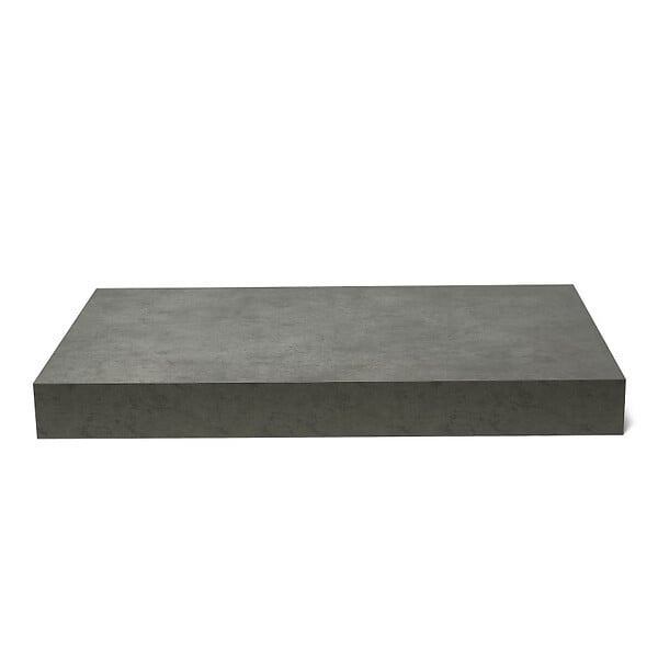 EGGER - Egger Naturel plan vasque 103,5x8x50 cm, gris foncé mat effet beton (DO10050BCS) - large