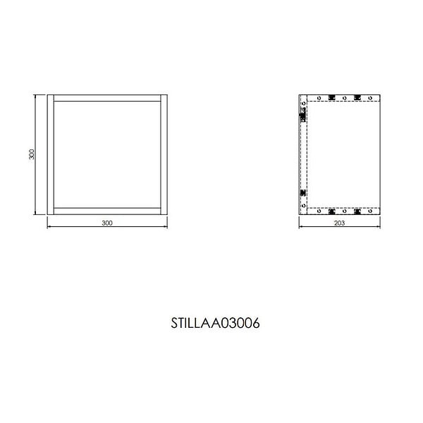 NATUREL - Naturel Ensemble de salle de bain avec lavabo comprenant mitigeur de lavabo, bec et siphon Naturel Stilla blanc brillant (KSETSTILLA022) - large