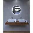 NATUREL - Ensemble de salle de bain SAT avec plaque sous lavabo Dolce 120x8x50 cm chêne charleston KSETDO19 - vignette