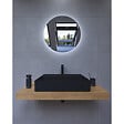NATUREL - Naturel Ensemble de salle de bain SAT avec plaque sous lavabo Dolce 100x8x50 cm chêne halifax KSETDO15 - vignette