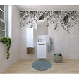 NATUREL - Naturel Ensemble de salle de bain avec lavabo comprenant robinet de lavabo, bec et siphon Naturel Stilla blanc brillant (KSETSTILLA020) - vignette