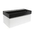 SWISS AQUA TECHNOLOGIES - Swiss Aqua Technologies Meuble de salle de bain avec lavabo SAT Evolution 98x30x44,8 cm blanc mat (SATEVO100WMU2B) - vignette