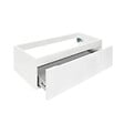 SWISS AQUA TECHNOLOGIES - Swiss Aqua Technologies Meuble de salle de bain avec lavabo SAT Evolution 98x30x44,8 cm blanc mat (SATEVO100WMU2B) - vignette