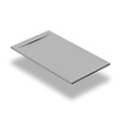 SWISS AQUA TECHNOLOGIES - Swiss Aqua Technologies Fusion Receveur de douche 140x80cm en marbre coulé, Gris perle (SATFU14080GRP) - vignette
