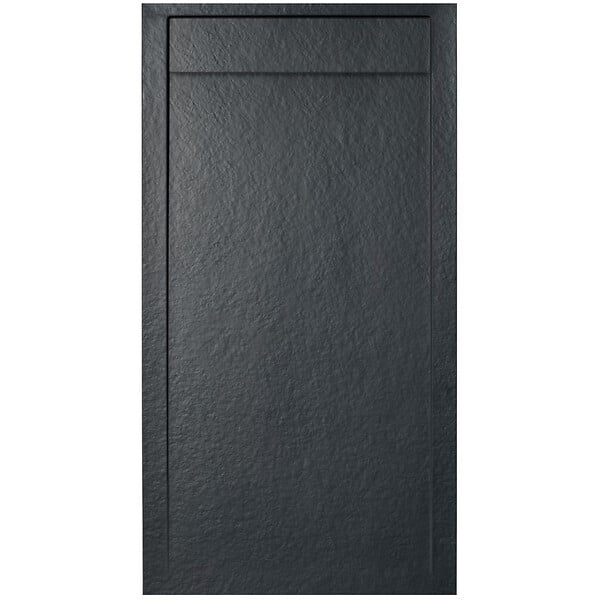SWISS AQUA TECHNOLOGIES - Swiss Aqua Technologies Fusion Receveur de douche 120x80cm en marbre coulé, Noir (SATFUP12080G) - large