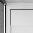 CERAMIA - Ceramia Alda Receveur de douche 120x80cm en pierre de synthèse durable, blanc mat (ALD15-12080B) - vignette