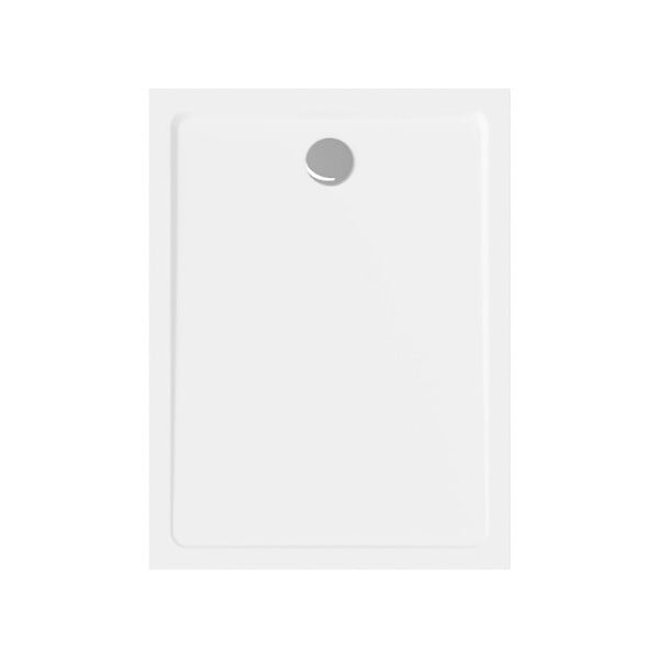SWISS AQUA TECHNOLOGIES - Swiss Aqua Technologies Project by Siko Receveur de douche rectangulaire 140x90 cm marbre coulé, blanc (SATSVPRO14090) - large