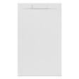 SWISS AQUA TECHNOLOGIES - Swiss Aqua Technologies Fusion Receveur de douche 160x90cm en marbre coulé, Blanc (SATFU16090BL) - vignette