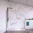 SWISS AQUA TECHNOLOGIES - Swiss Aqua Technologies Fusion Receveur de douche 160x90cm en marbre coulé, Blanc (SATFU16090BL) - vignette