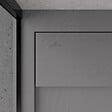 CERAMIA - Ceramia Alda Receveur de douche 90x90cm en pierre de synthèse durable, gris mat (ALD15-9090G) - vignette