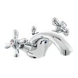 PAFFONI - Paffoni Ricordi Mélangeur de lavabo avec tirette et bonde, Design vintage, Chrome (IR075) - vignette