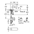 GROHE - Grohe Euroeco Cosmopolitan E Robinet à infrarouge pour lavabo, Chrome (G-36271000) - vignette