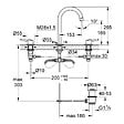 GROHE - Grohe Concetto Mélangeur 3 trous 1/2" LavaboTaille L (20216001) - vignette