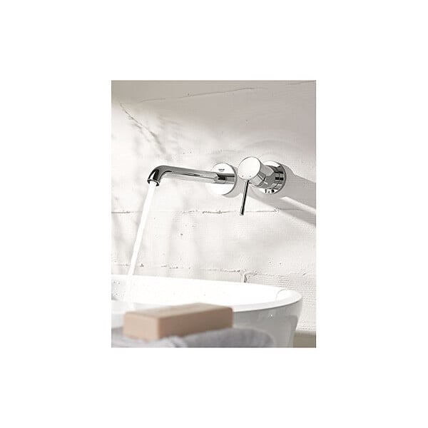 GROHE - Grohe Essence - Mitigeur monocommande 2 trous lavabo Taille L chrome (19967001-set) - large