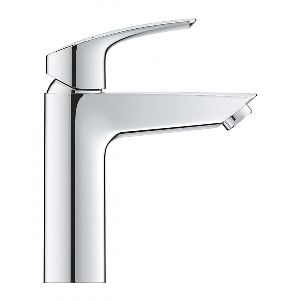 GROHE - Grohe Eurosmart Mitigeur monocommande taille M, avec cartouche en céramique, Chrome (23989003) - large